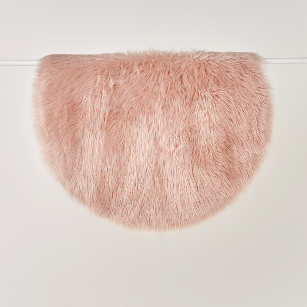 Pink Round Polar Rug Adairs
