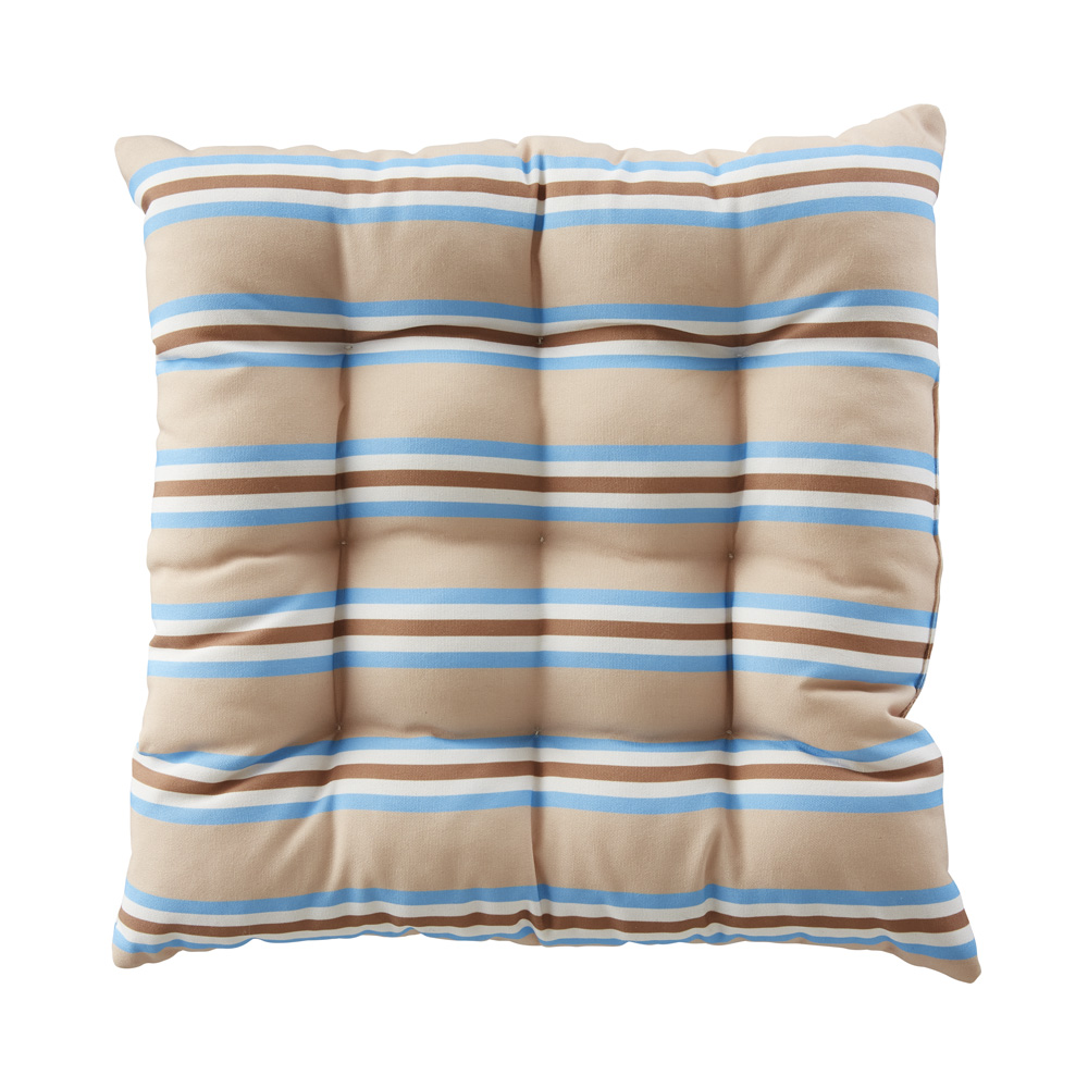 Striped outdoor chair pads 2025