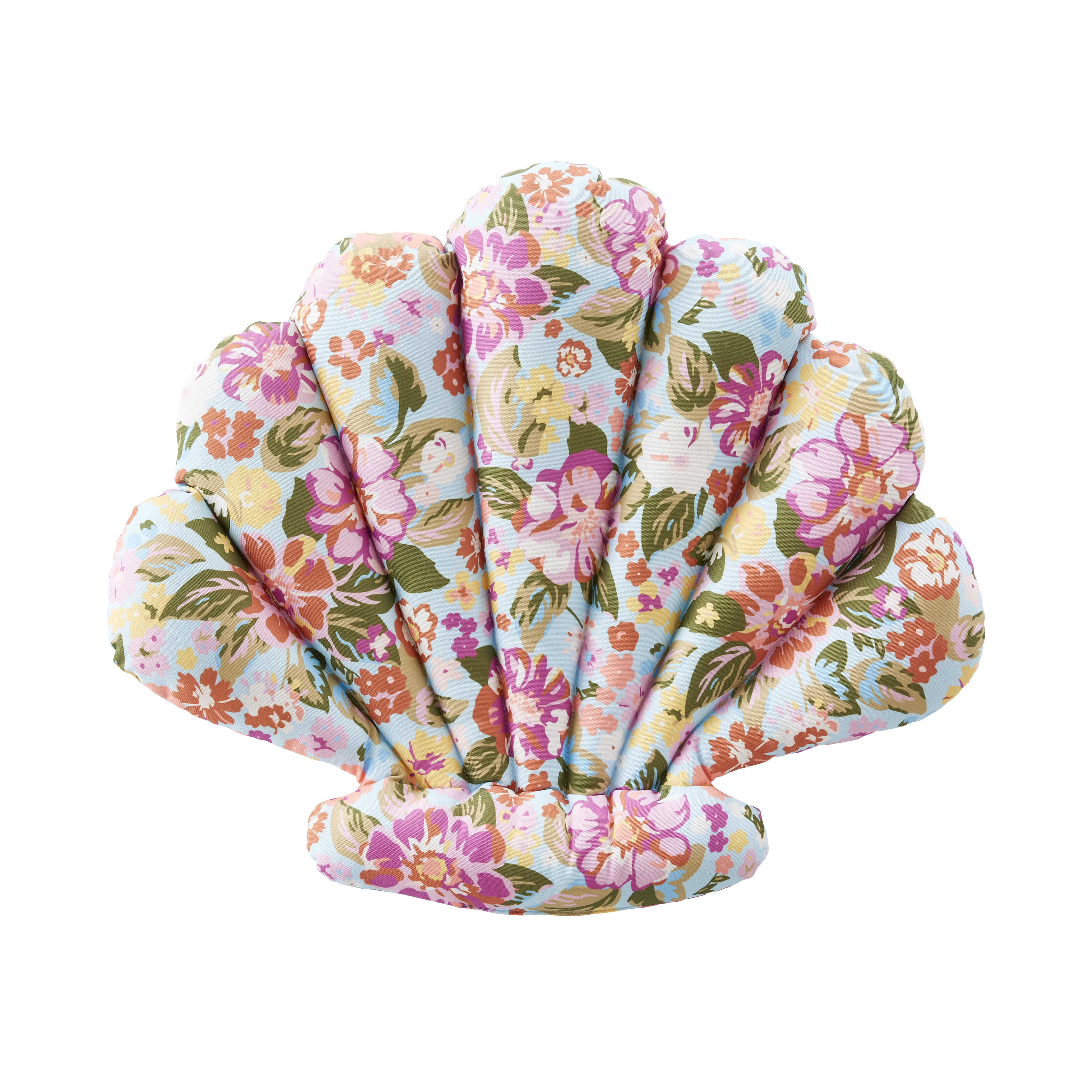 Outdoor Byron Floral Shell Chair Pad Adairs