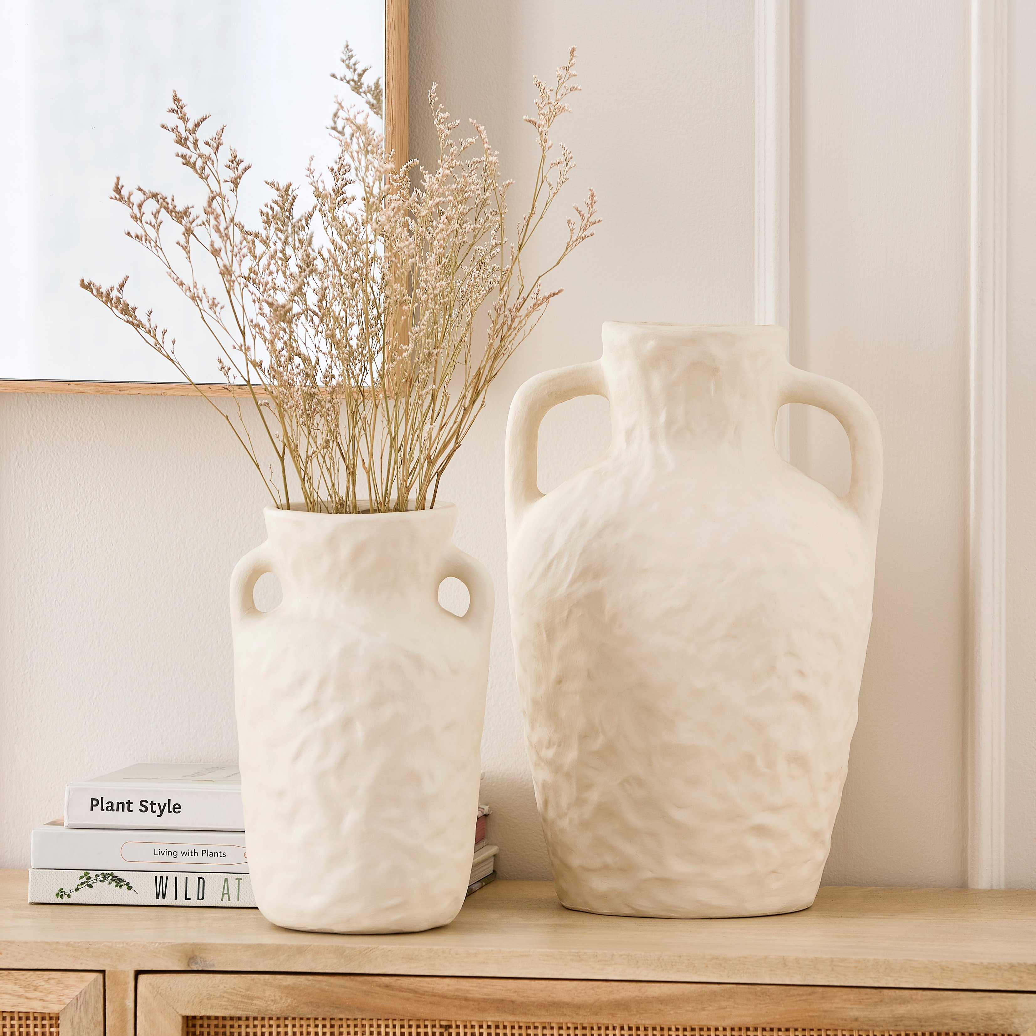 Centro White Vase Adairs