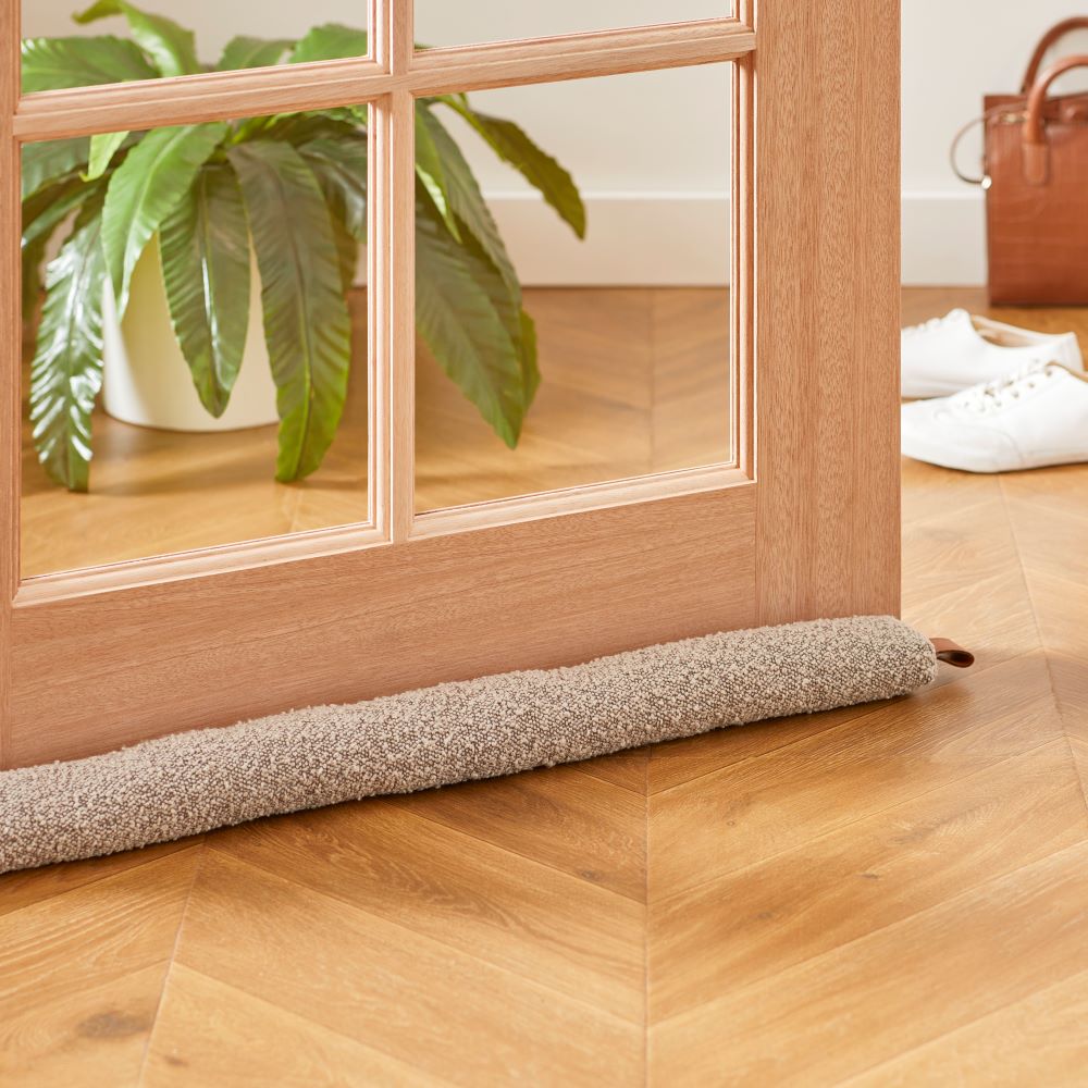 Boucle Dove Draught Stop | Adairs