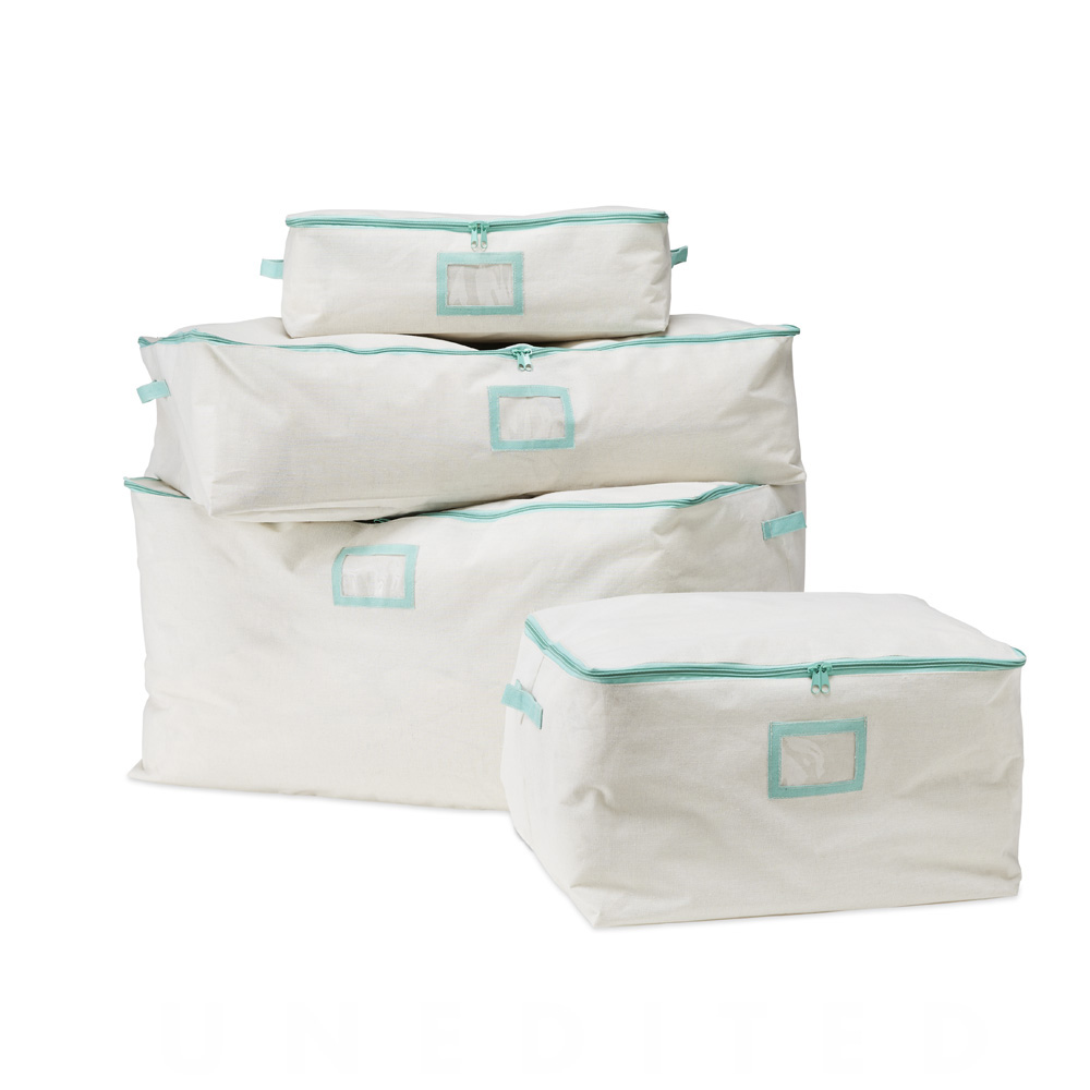 Storage Natural & Mint Bags Adairs