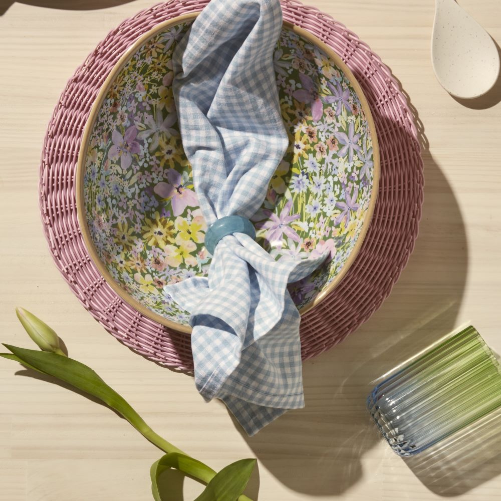 Carnival Blue Napkin Rings Set of 2 Adairs