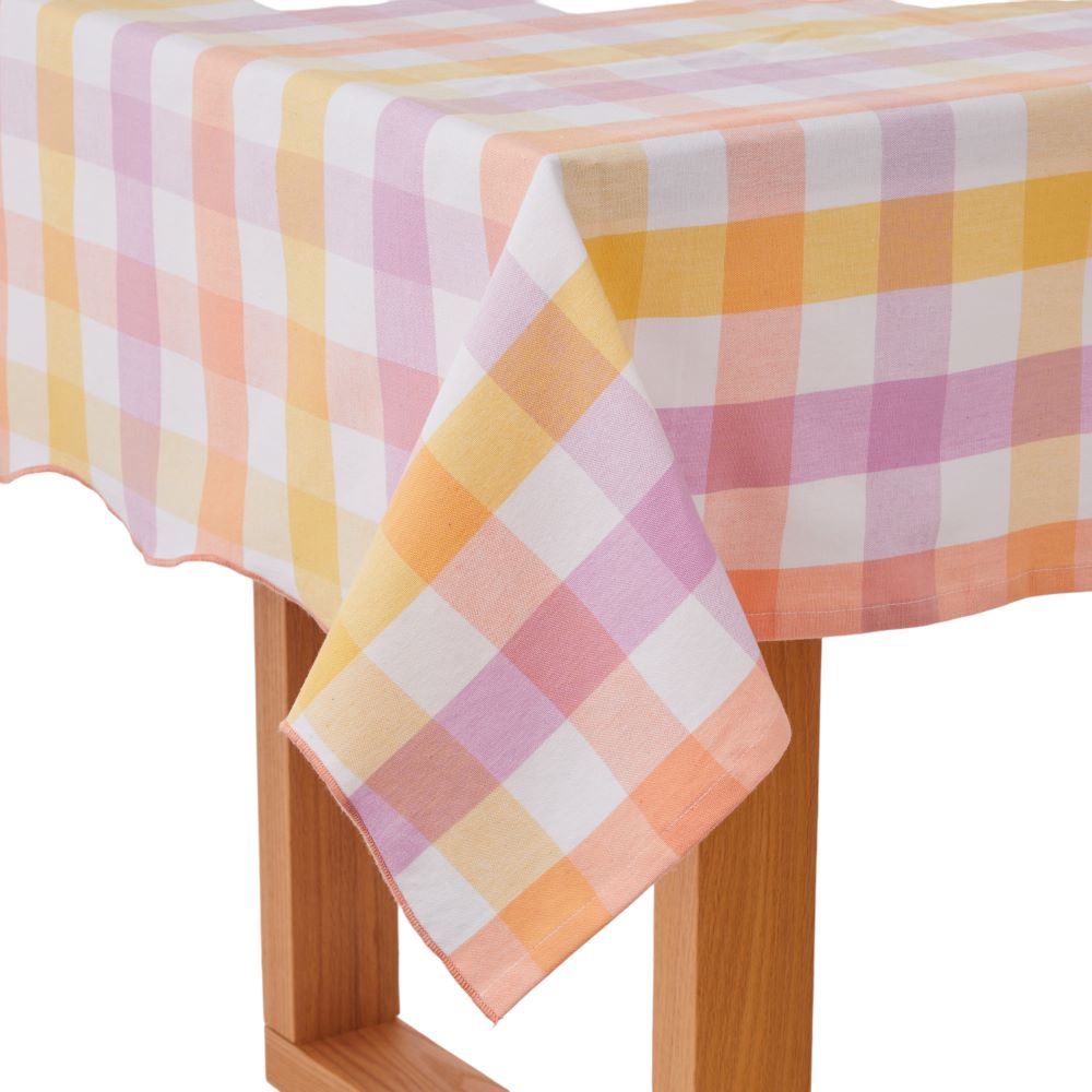 Summer Sorbet Gingham Table Cloth Adairs