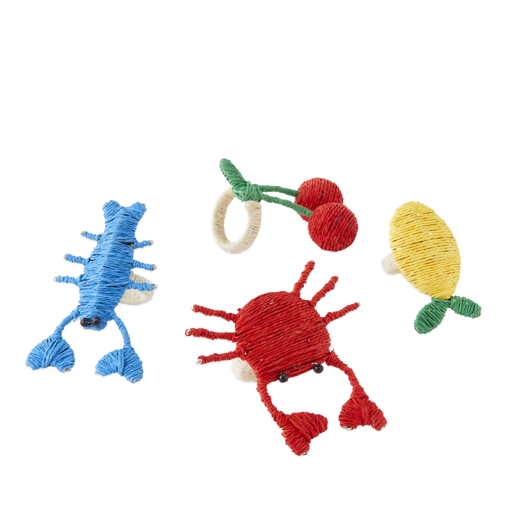 Fiesta Crab Napkin Ring Adairs