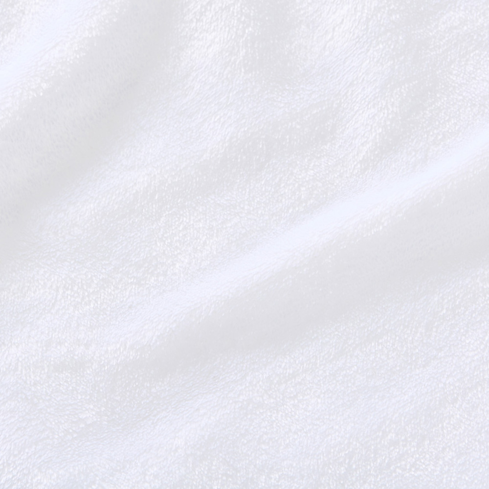 Aspen White Fleece Blanket Adairs