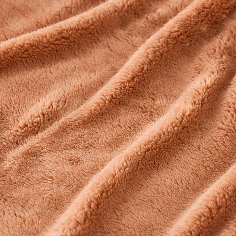 Kyrie Sandstone Fleece Blanket Adairs