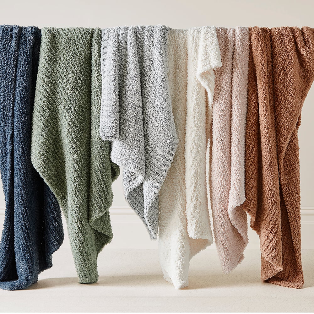 Munich Blush Feather Yarn Throw Adairs