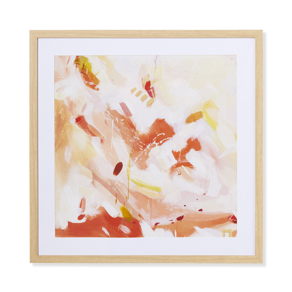 Essence Burnt Splash Framed Wall Art Adairs