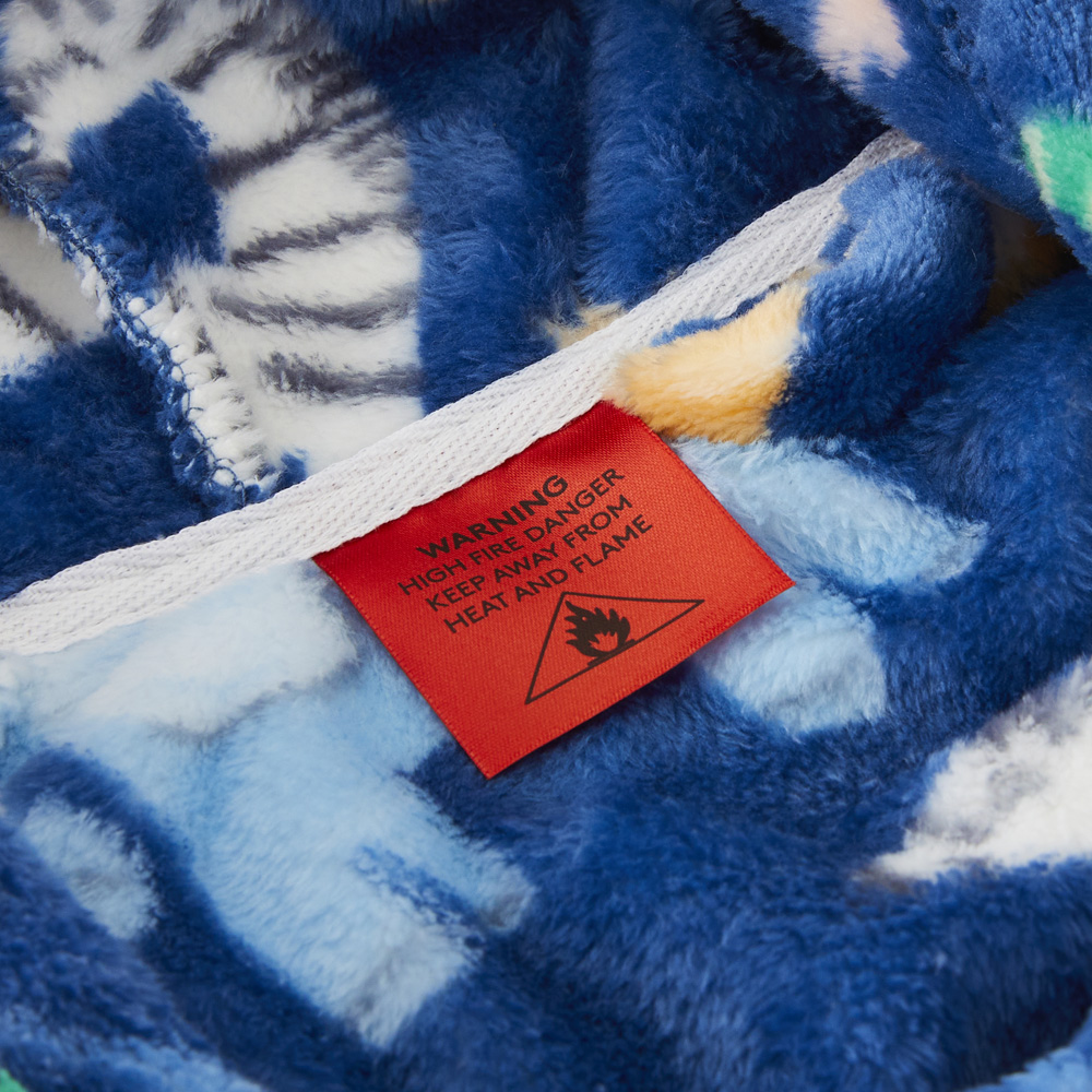 Adairs Kids Kids Ultra Soft Jungle Adventure Dressing Gown Adairs