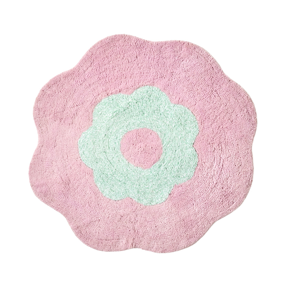 Adairs Kids Kids Poppy Floral Multi Bath Mat Adairs