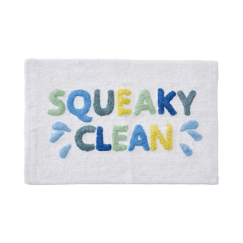 Adairs Kids Kids Squeaky Clean Bath Mat Adairs
