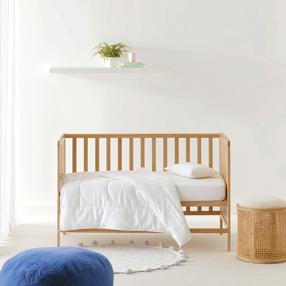 Linen Lovers Adairs Baby Couch Downtime Kids Bamboo Rich Cot Quilt