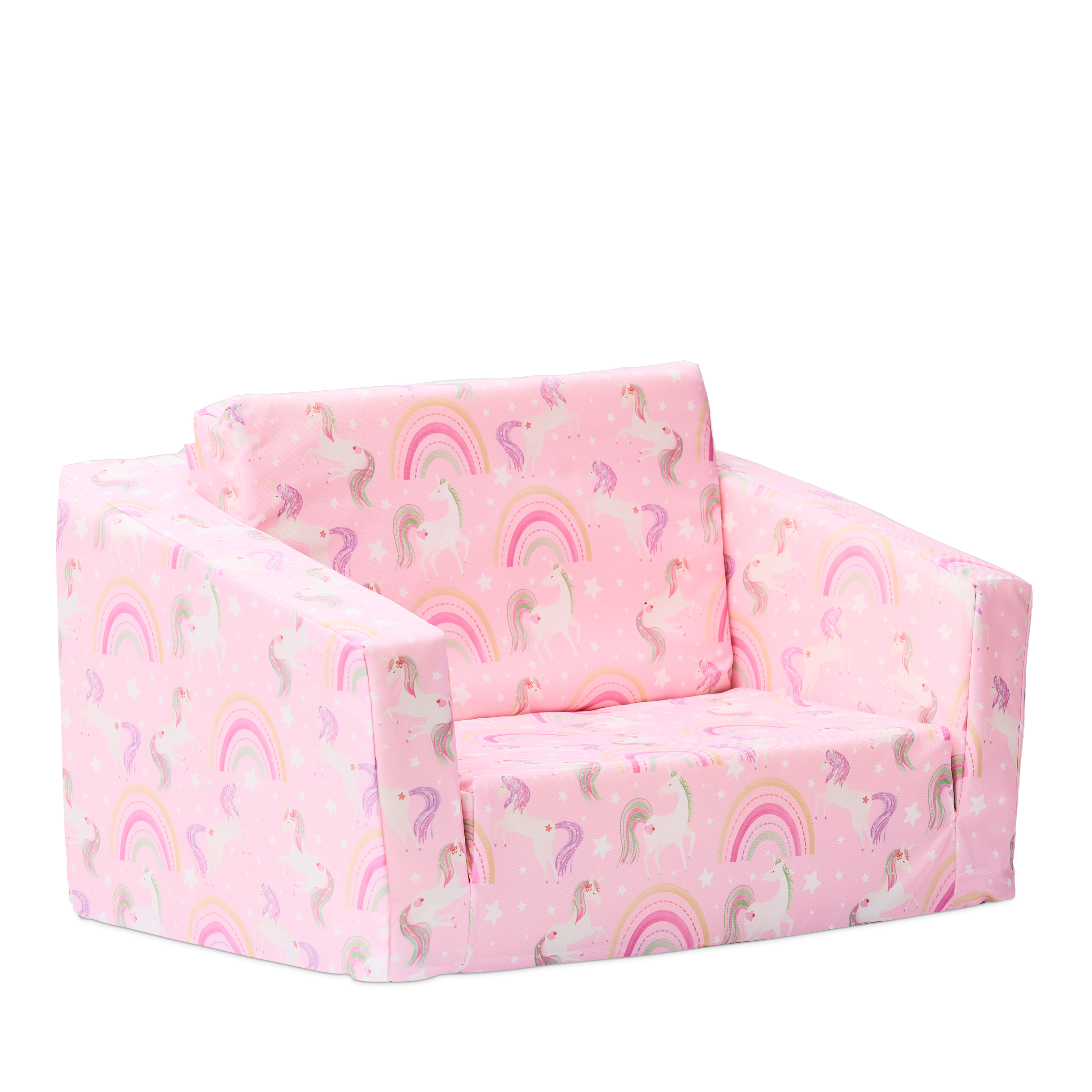 Adairs Kids Unicorn Squad Flip Out Sofa Adairs