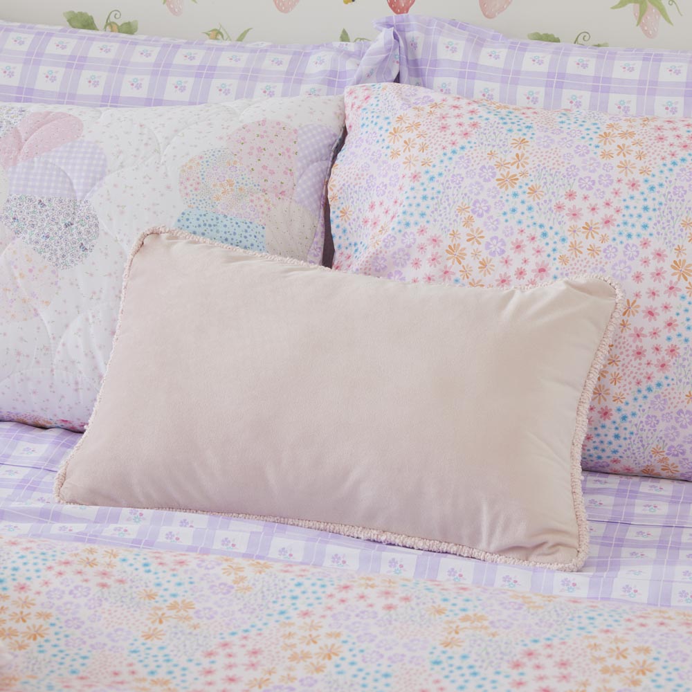 Adairs Kids Brady Pink Boucle Cushion Adairs