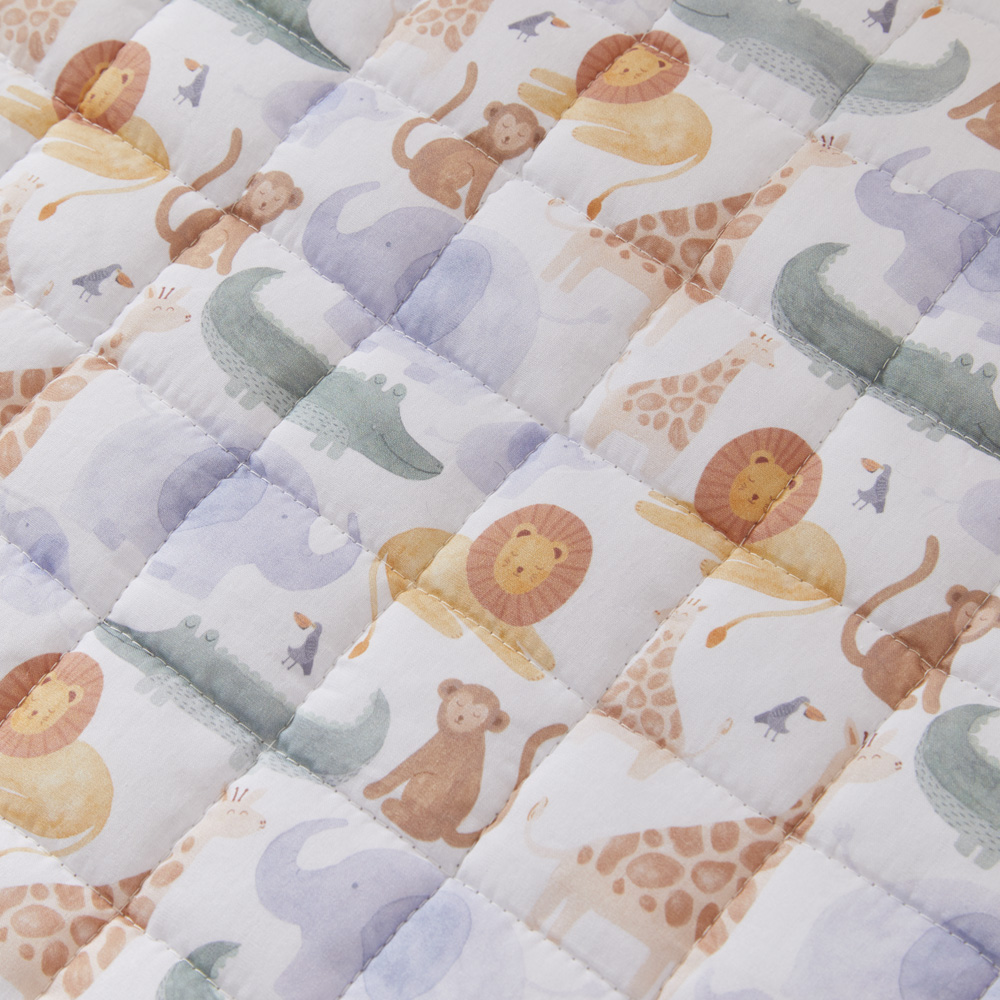 Adairs Kids Jungle Juniors Quilted Play Mat Adairs