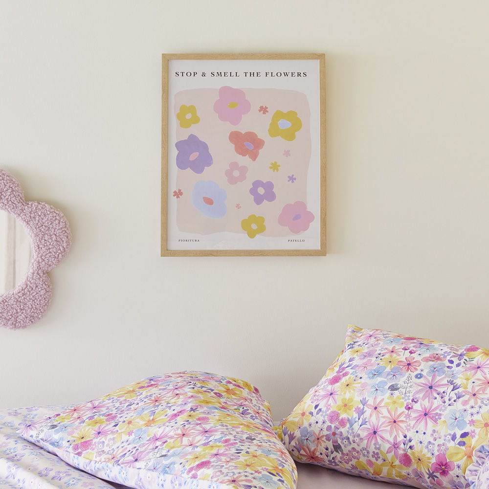 Adairs Kids Blossom Dream Wall Art Adairs