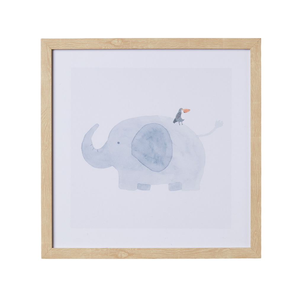 Adairs Kids Nursery Elephant Wall Art Adairs