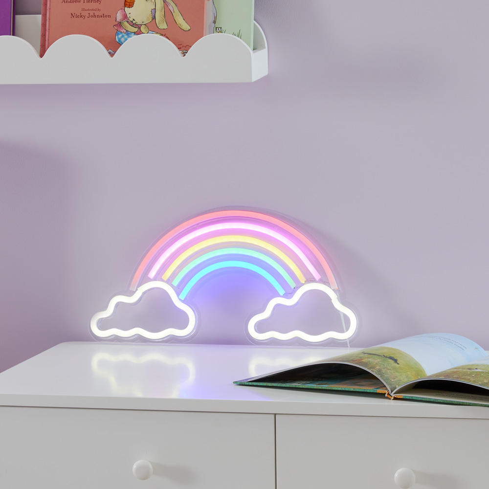 Adairs Kids - Rainbow Neon Light | Adairs