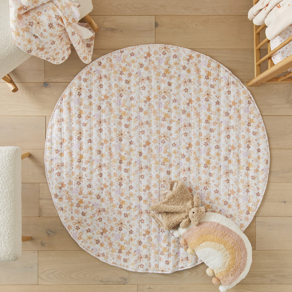 Adairs Kids - Quilted Dahlia Play Mat | Adairs