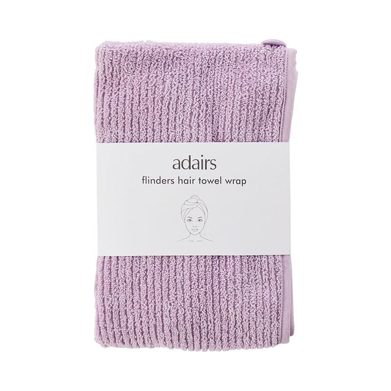 Flinders Lilac Hair Towel Wrap