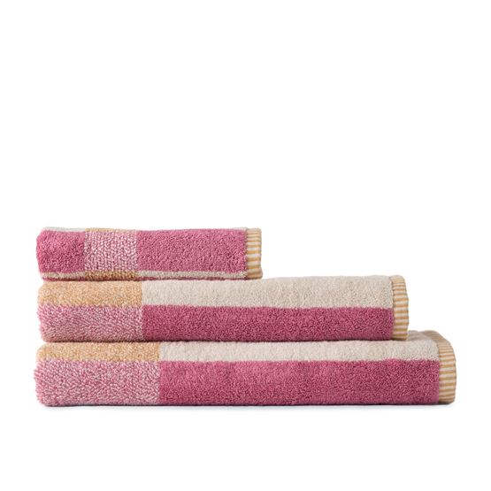 Fletcher Check Boysenberry Multi Towel Range
