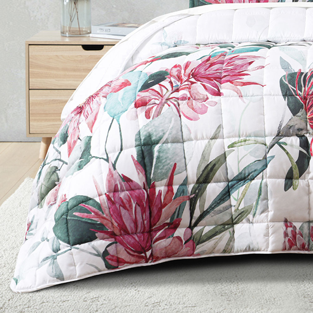 Bianca Nikita White Coverlet Set + Separates Adairs