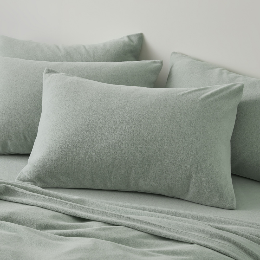 Cloud Sage Quilt Cover Set Adairs