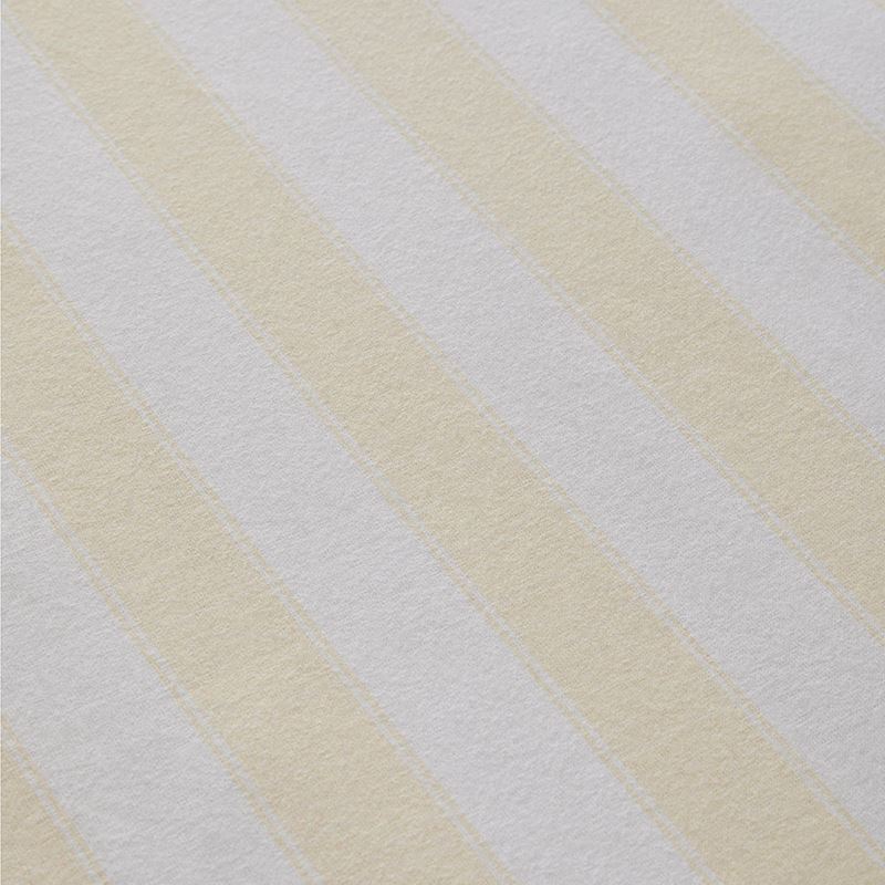 Flannelette Printed Sand Stripe Quilt Cover Set