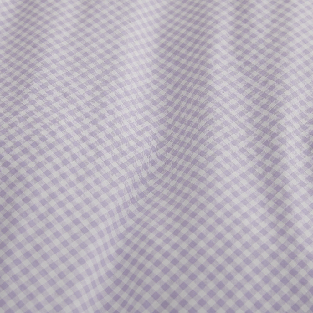Ruffle Lilac Gingham Quilt Cover Set + Separates Adairs