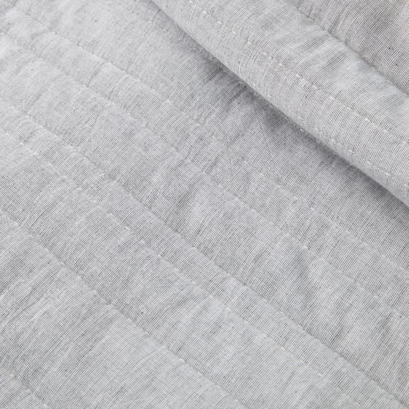 Fraiser Grey Chambray Quilted Pillowcases