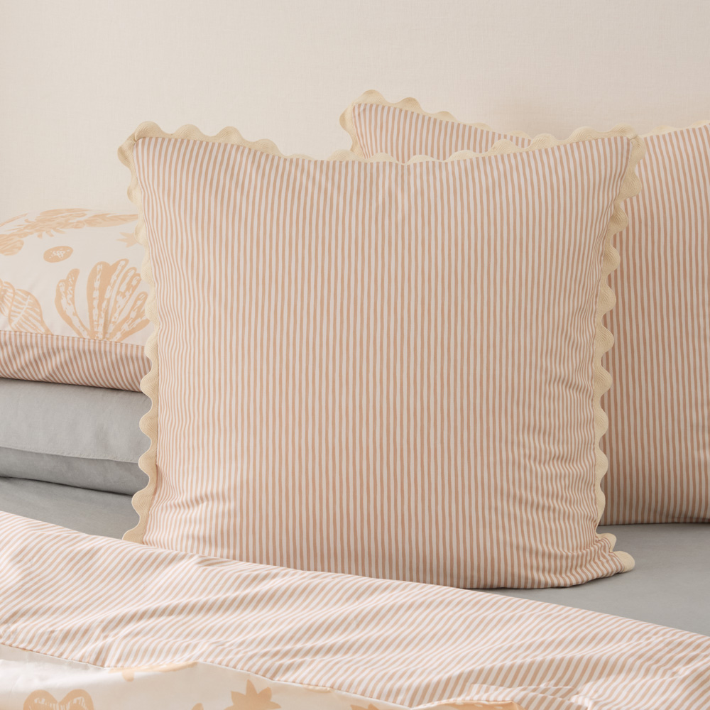 Kirra Pale Peach Pillowcases Adairs