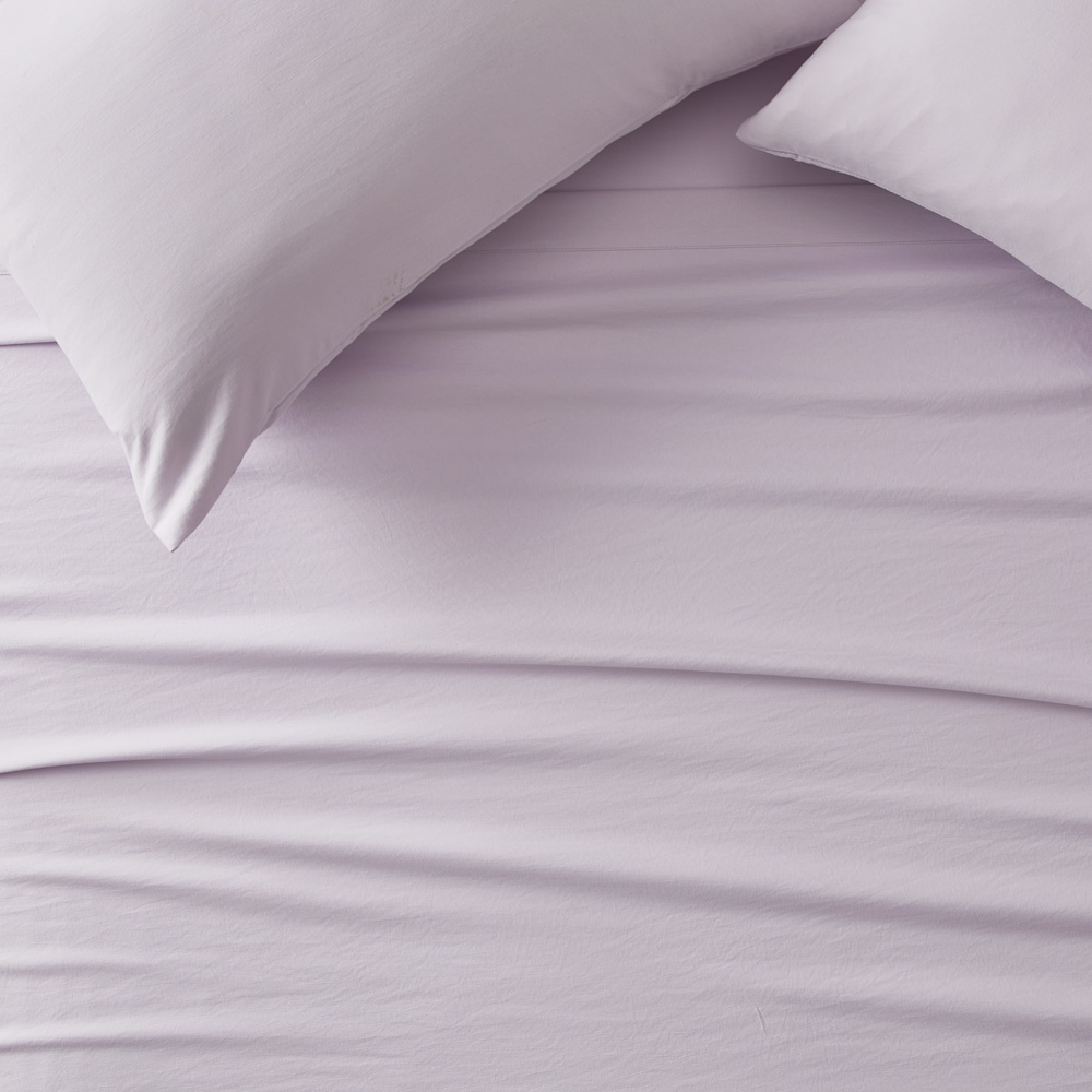 Microplush Lavender Sheet Set Adairs