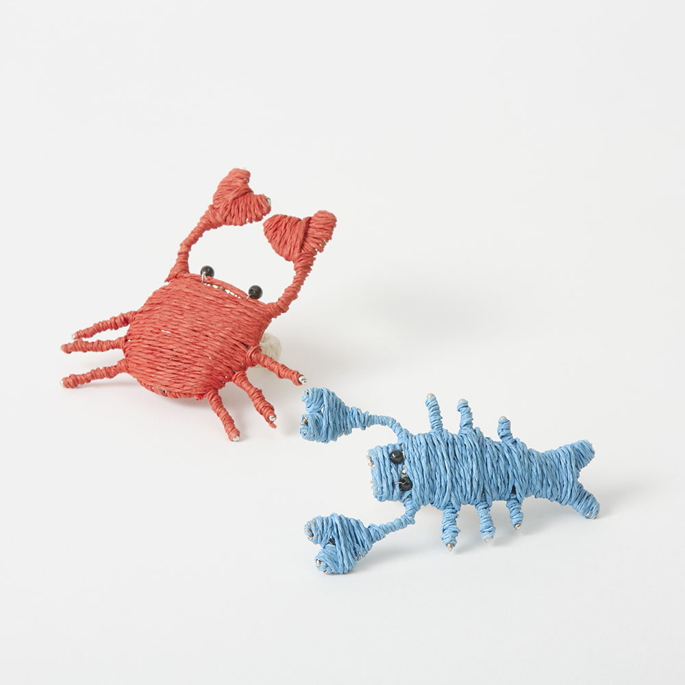Fiesta Crab Napkin Ring Adairs