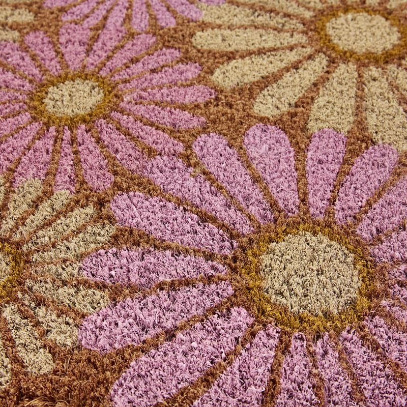 Coir Flower Power Doormat