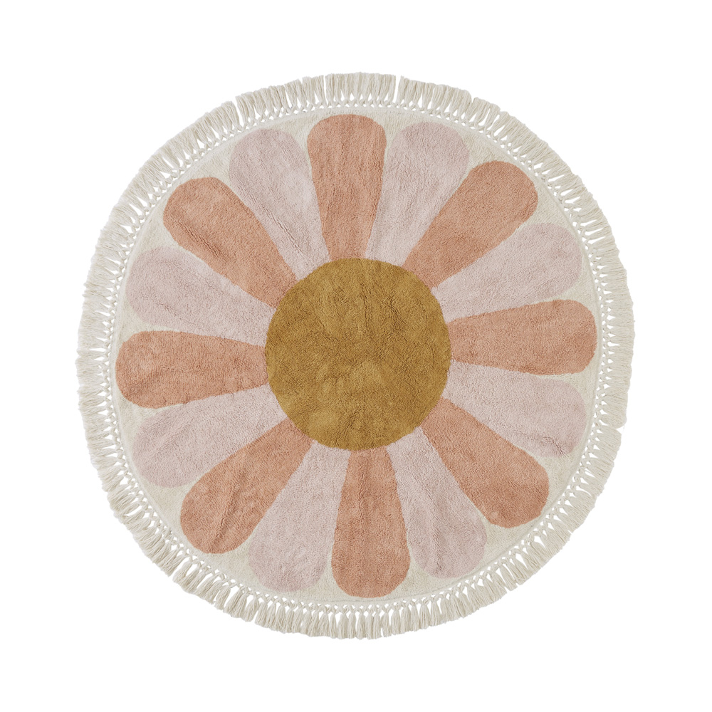 Daisy Bloom Round Rug | Adairs