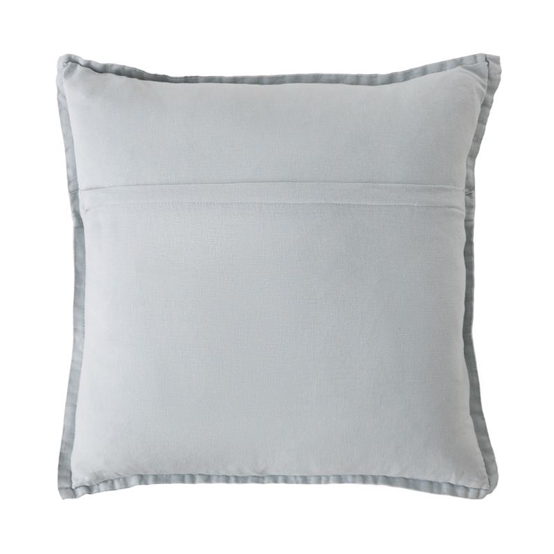 Belgian Cashmere Blue Vintage Washed Linen Cushion