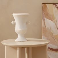 Toulouse White Small Urn