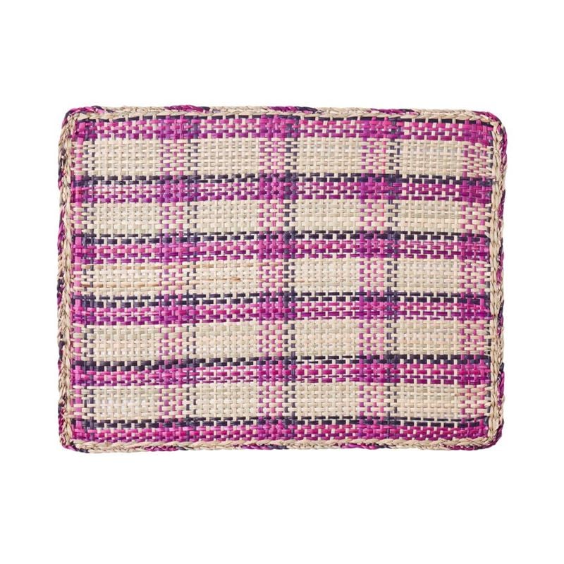 Malta Berry Gingham Placemat