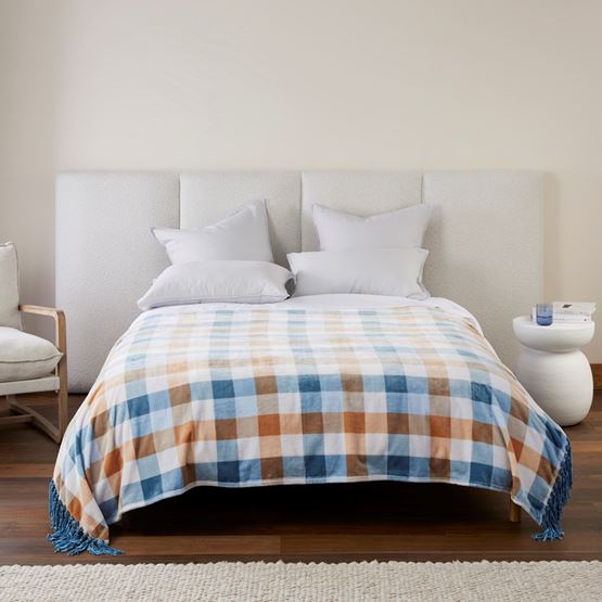 Supersoft Bailey Check Print Blanket