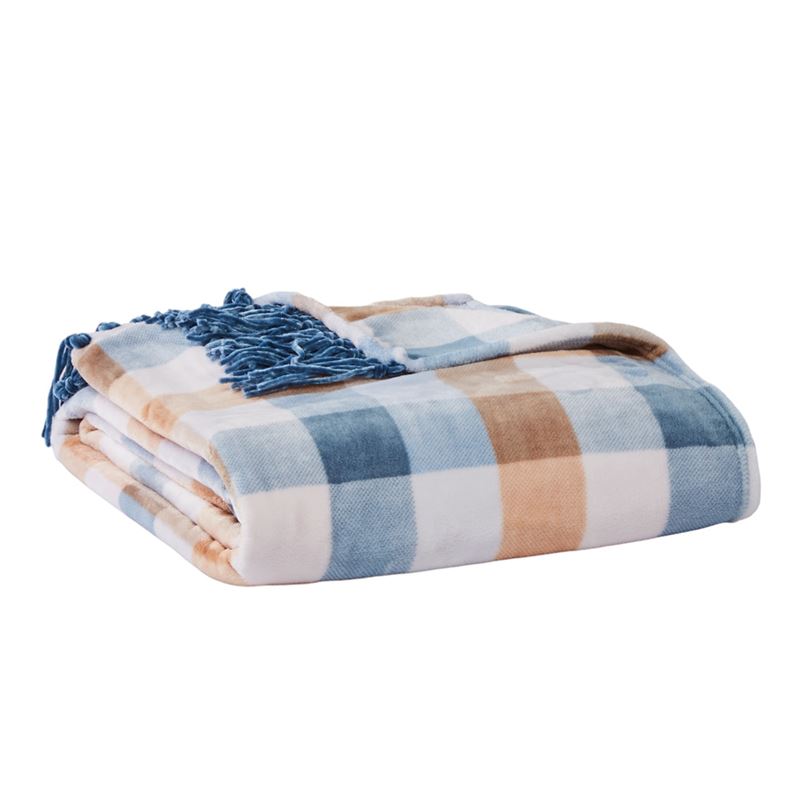 Supersoft Bailey Check Print Blanket