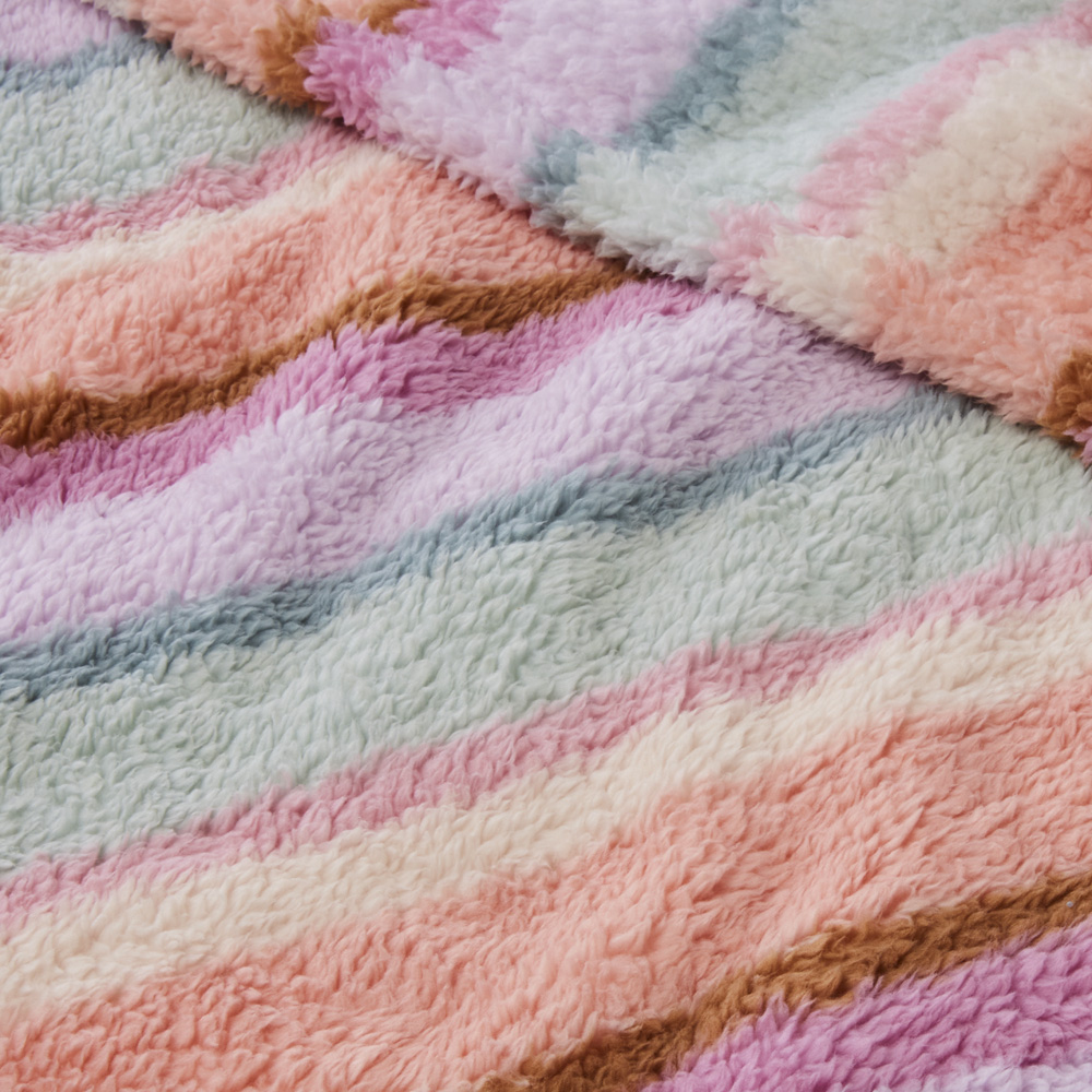 Cloud Neopolitan Stripe Blanket Adairs