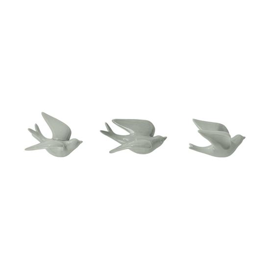 Flying Swallow Sage Birds Set of 3