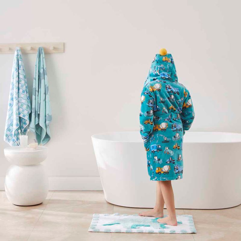 Kids Truck Time Dressing Gown