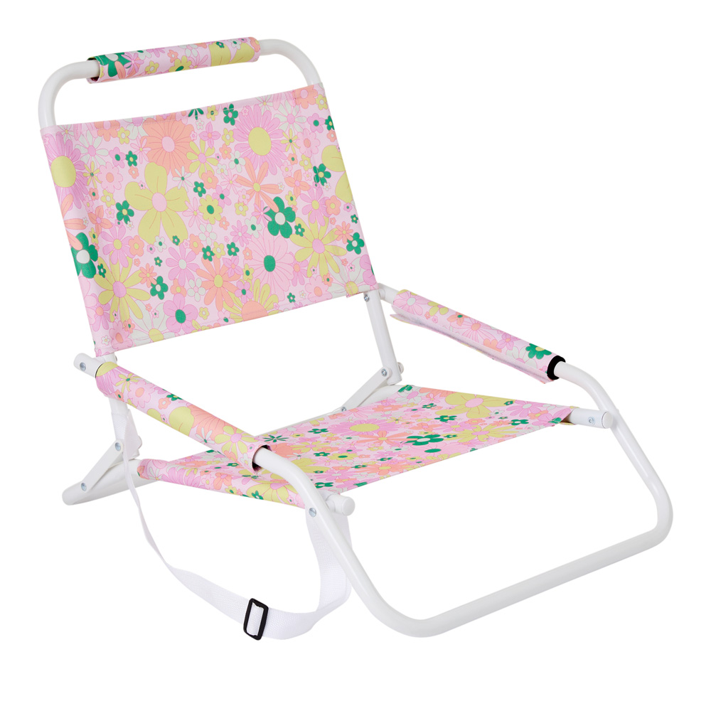 The genuine beach bum tropical flower print chair hotsell
