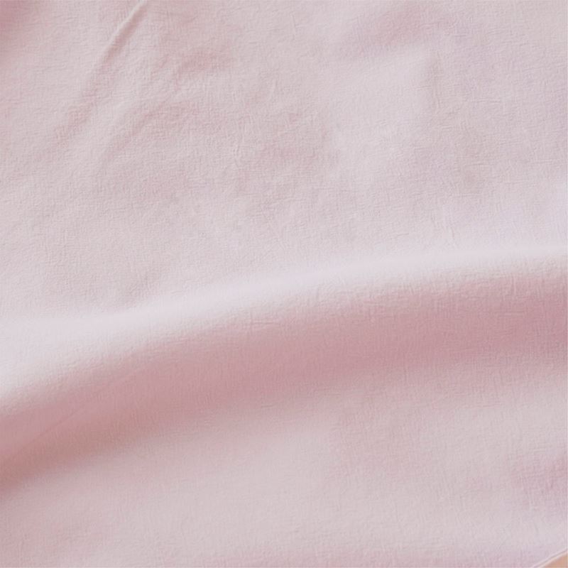 Stonewashed Cotton Pink Lavender Cot Quilt Cover Set