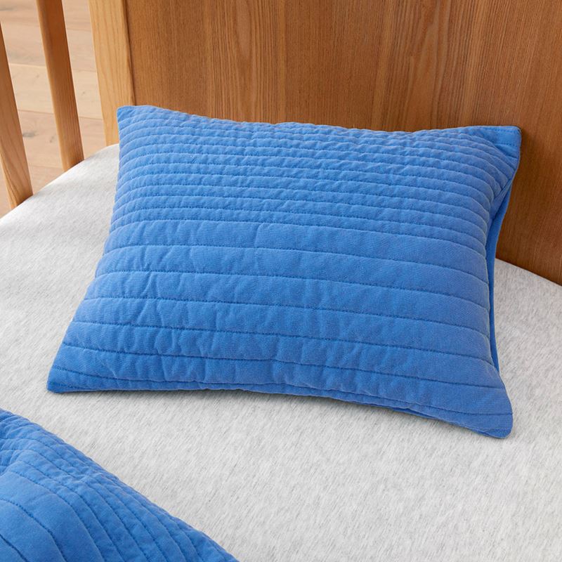Danny Demin Prewashed Quilted Jersey Cot Quilt Cover Set