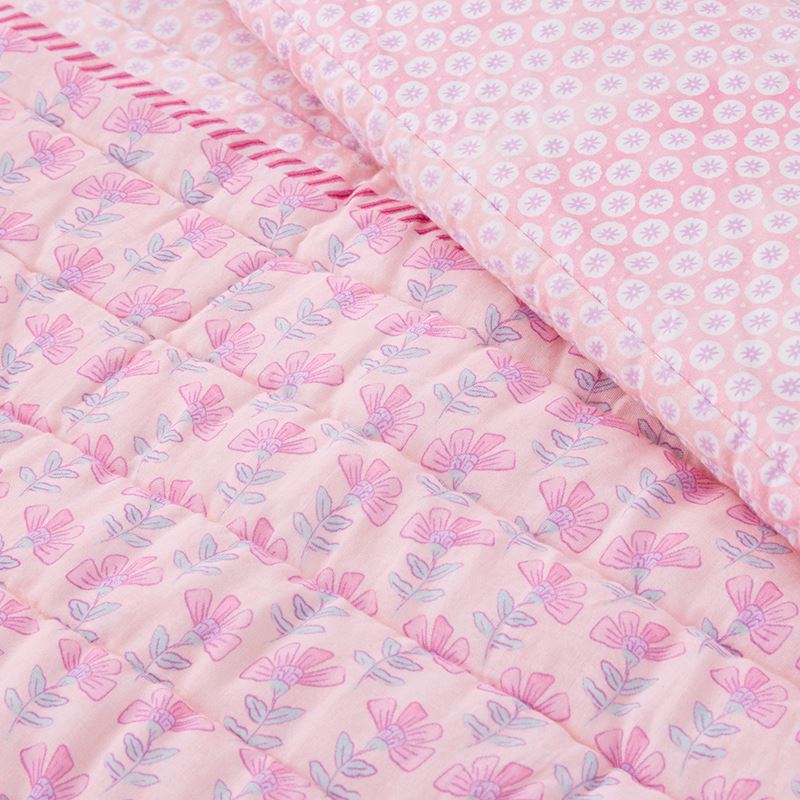 Nahla Quilted Quilt Cover Set