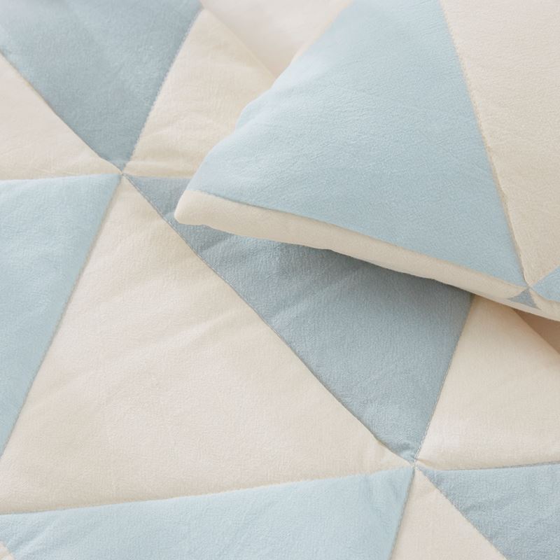 Hunter Stonewashed Quilted Cot Quilt Cover Set
