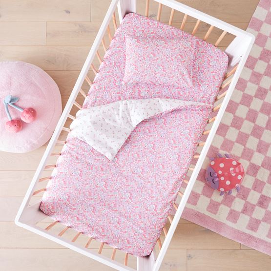 Blossom Berry Cot Quilt Cover Set